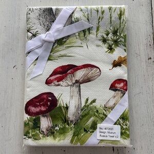 Mushroom - Russula Tea Towels - Mushroom Fungi